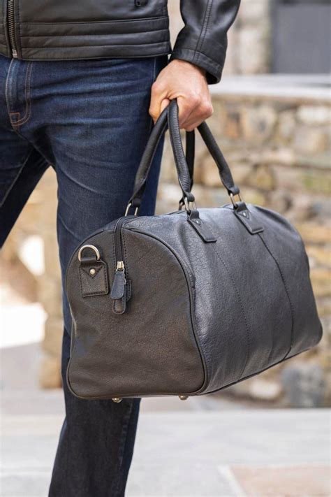 debenhams men's leather holdalls.